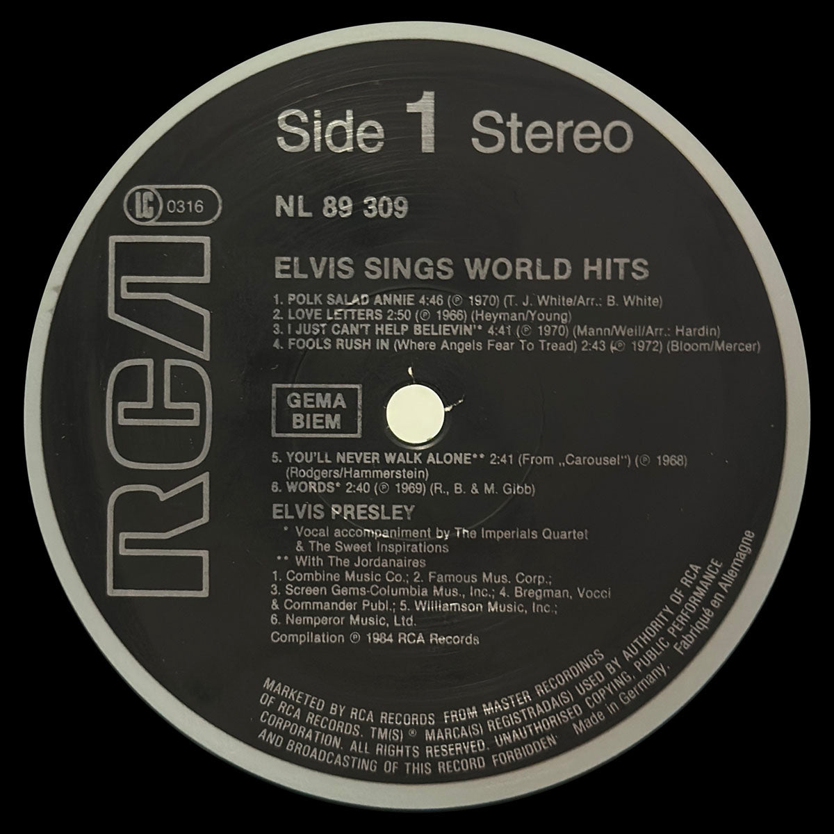 Elvis Sings World Hits - Image 3