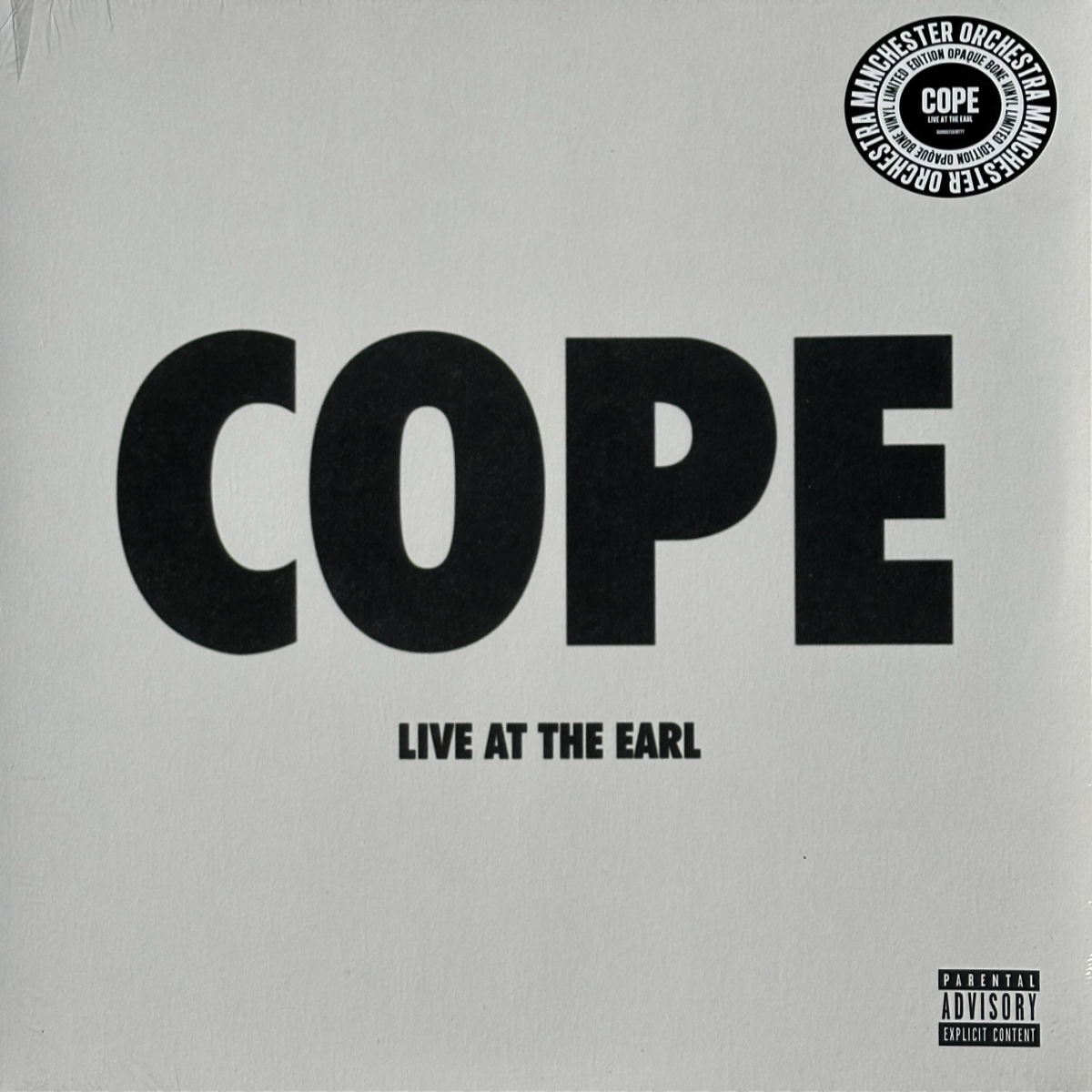 Cope (Live At The Earl) - Image 1