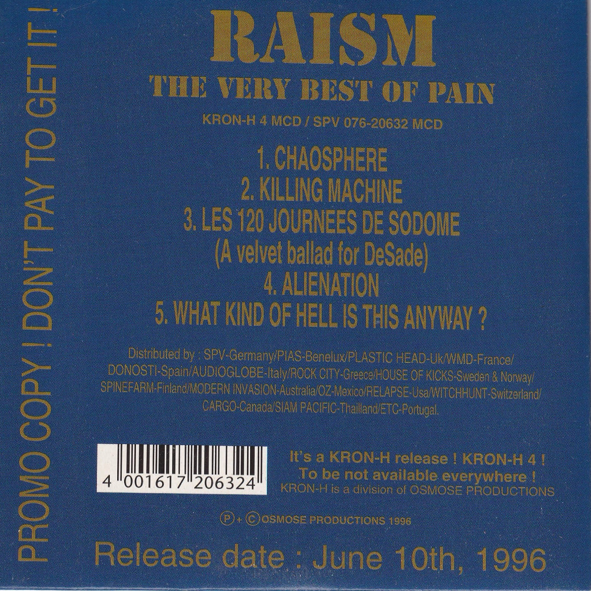The Very Best Of Pain - Image 2