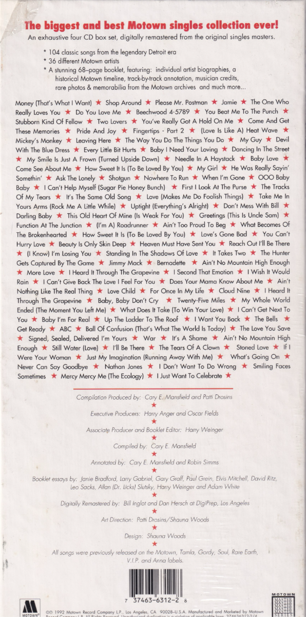 Hitsville USA • The Motown Singles Collection 1959-1971 - Image 2
