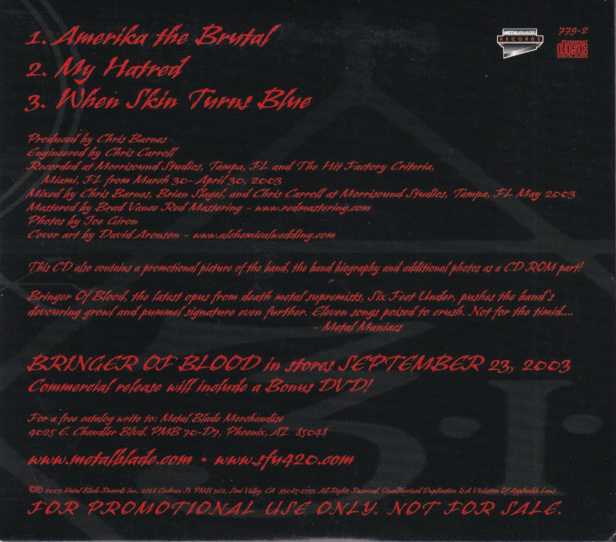 Bringer Of Blood 3 Song Sampler - Image 2