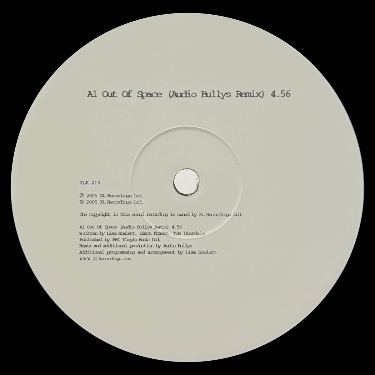 Voodoo People (Wonder Remix) / Out Of Space (Audio Bullys Remix) - Image 3