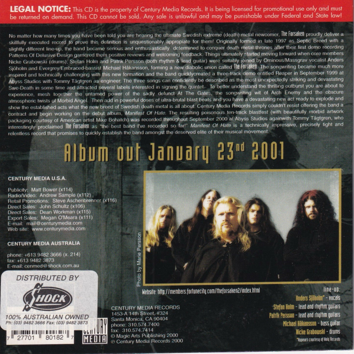 Manifest Of Hate - Image 2