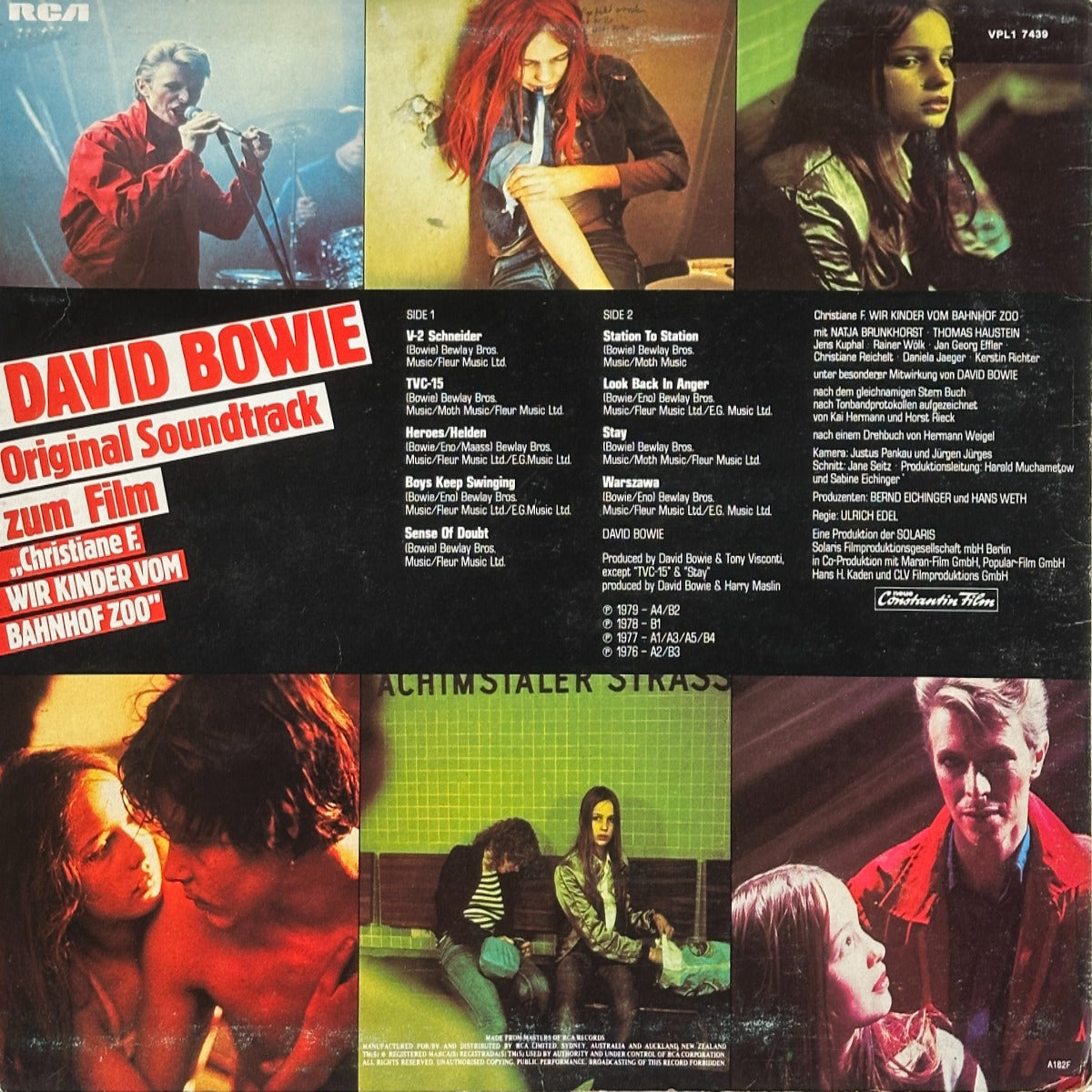Original Soundtrack Zum Film "Christiane F. - Wir Kinder Vom Bahnhof Zoo" - Image 2