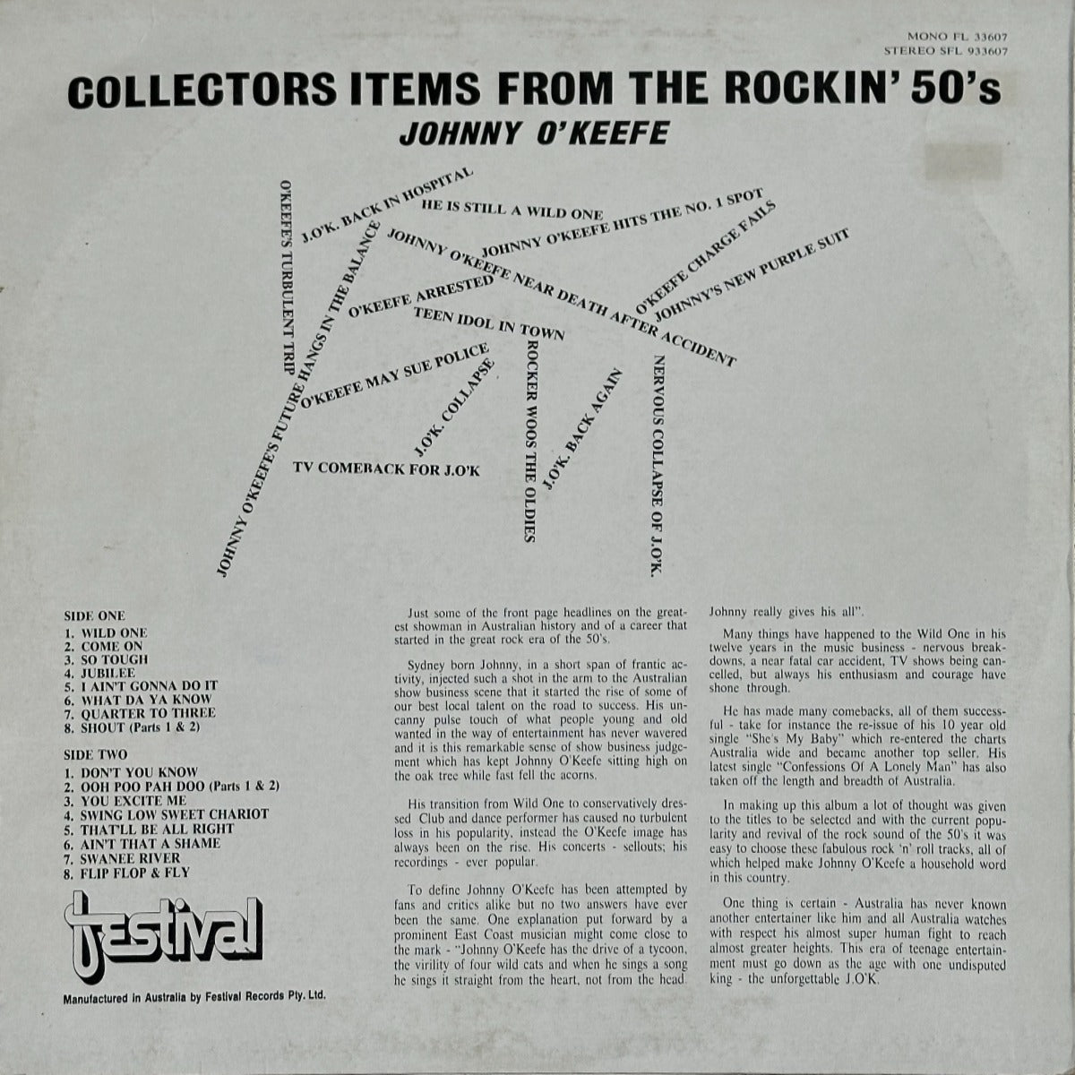 Collectors Items From The Rockin' 50's - Image 2