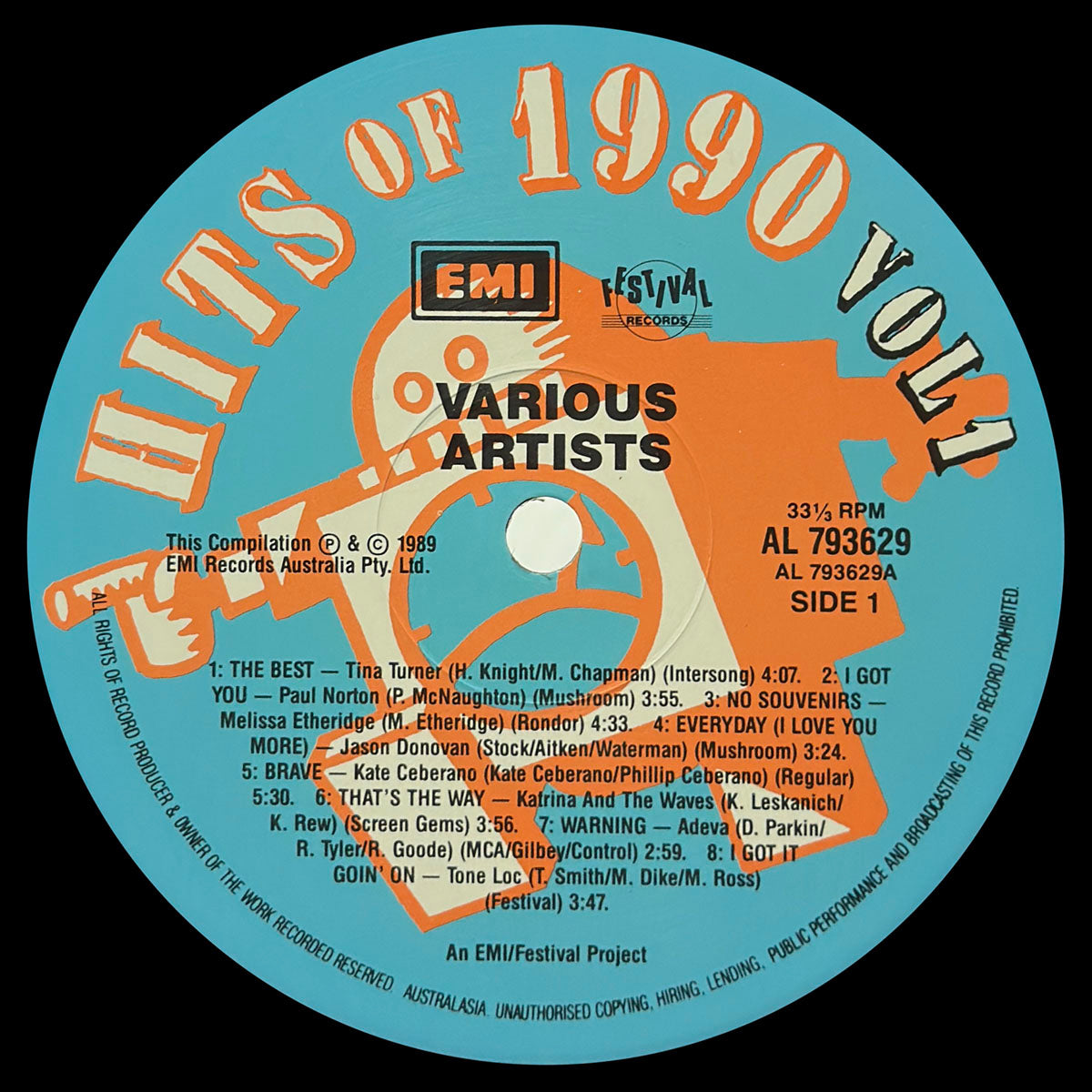 Hits Of 1990 Vol 1 - Image 3