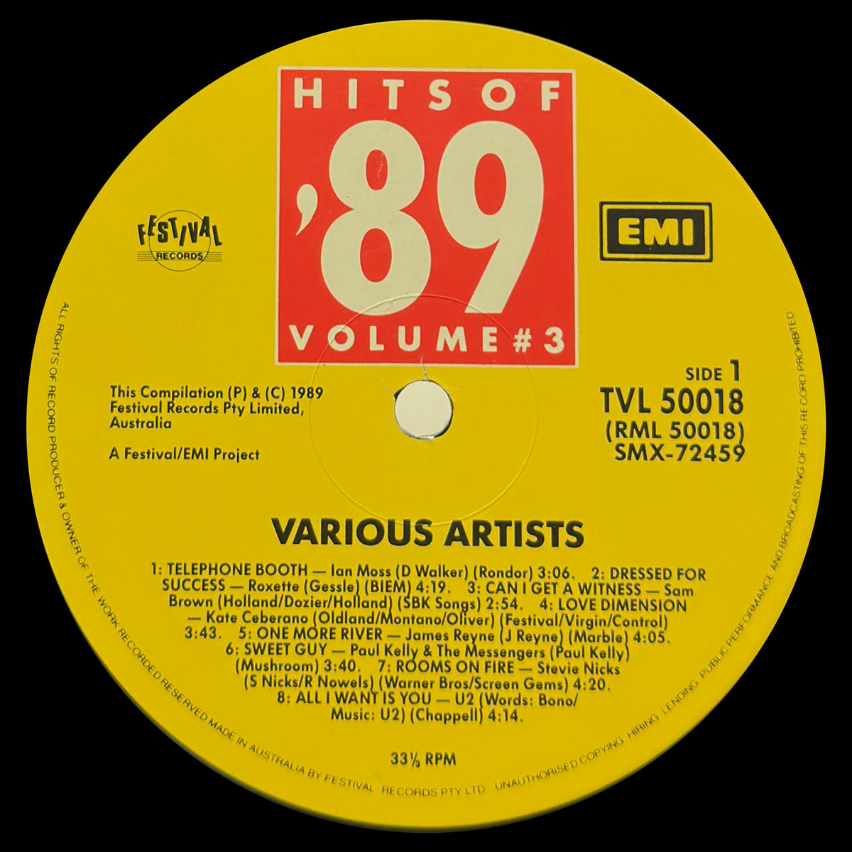Hits Of '89 Volume 3 - Image 3