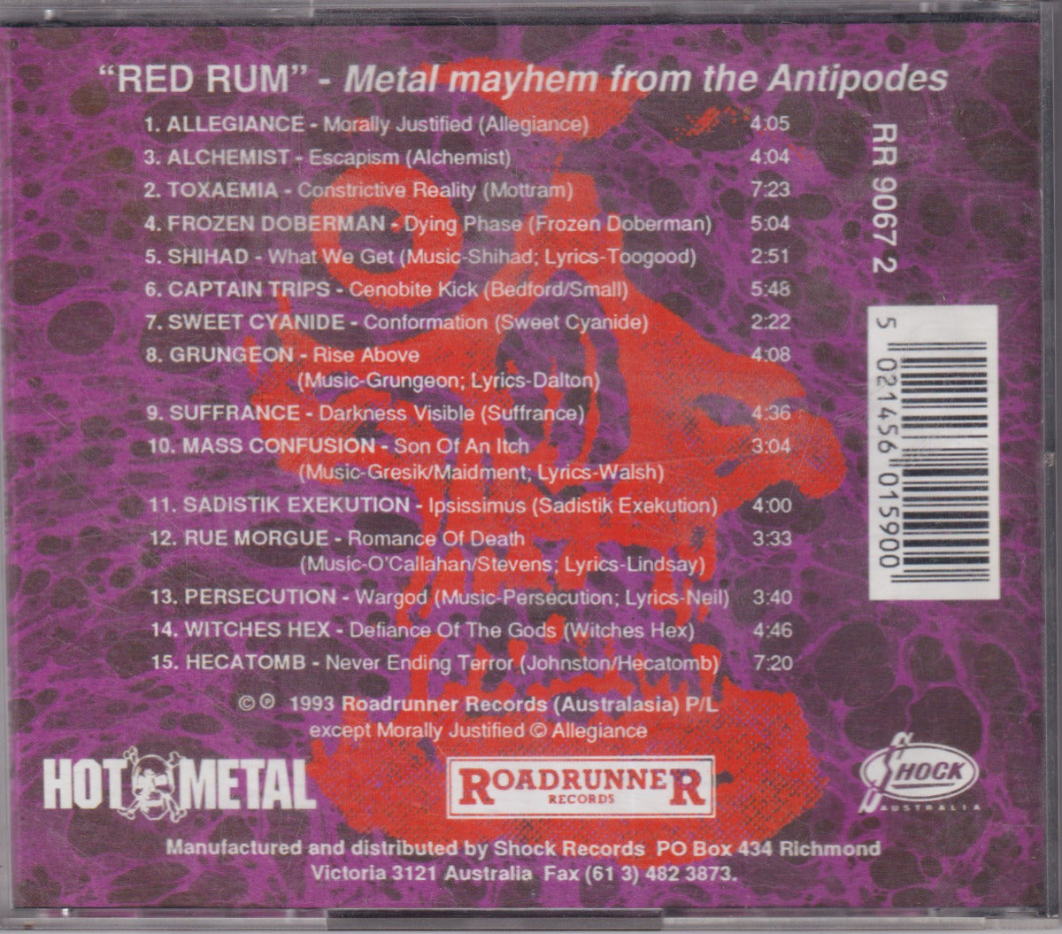 Redrum (The Roadrunner (Australasia) Compilation) - Image 2