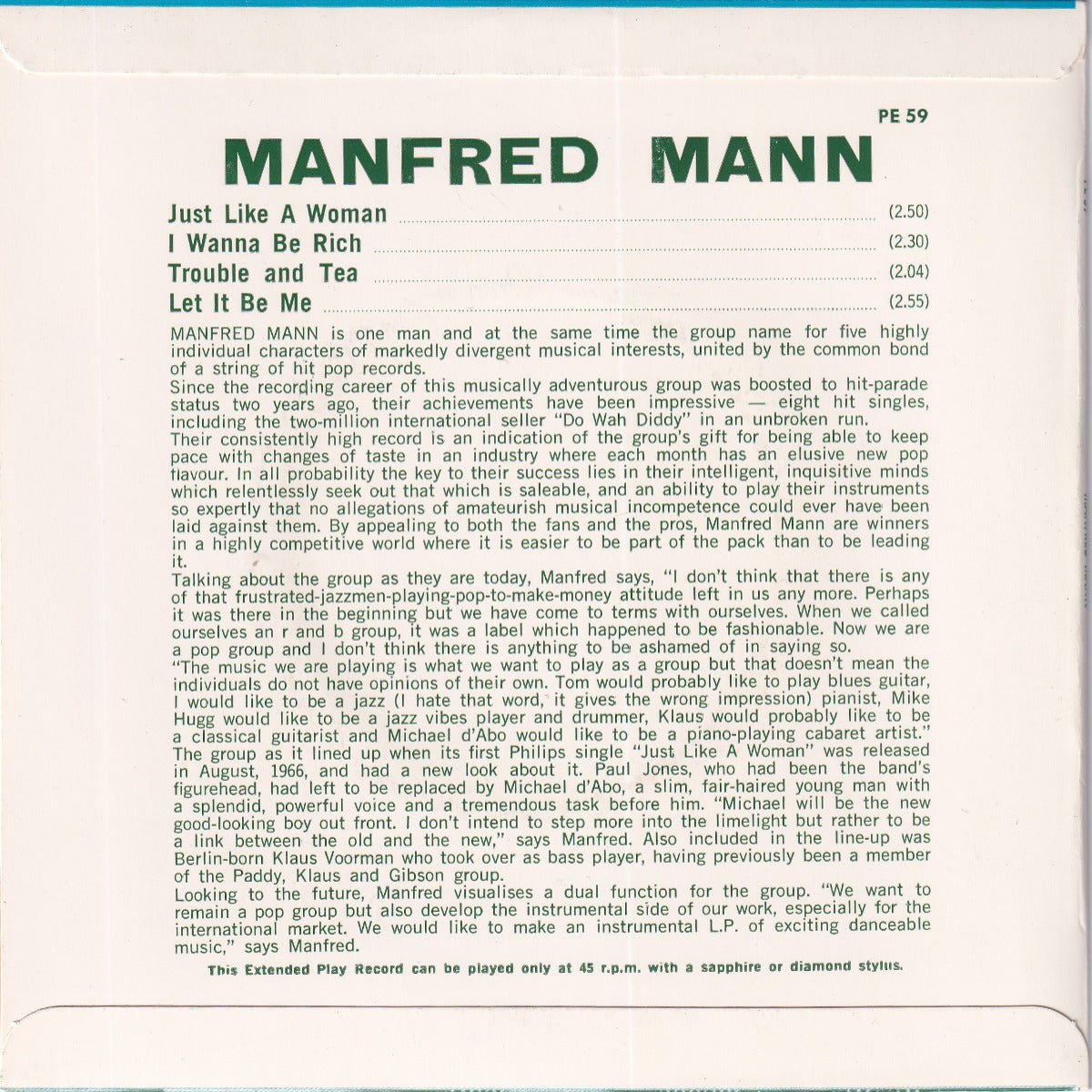 Manfred Mann - Image 2