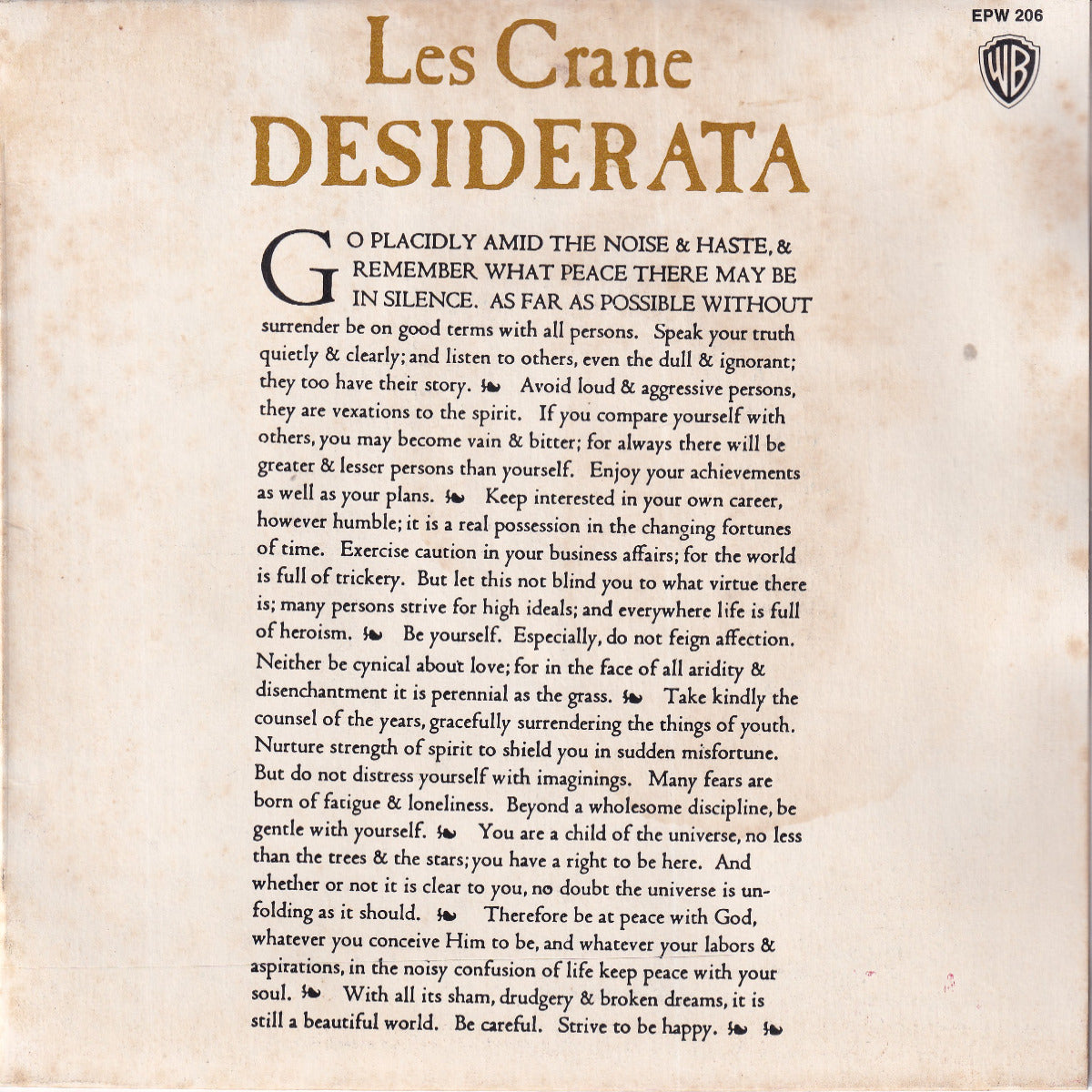 Desiderata - Image 1