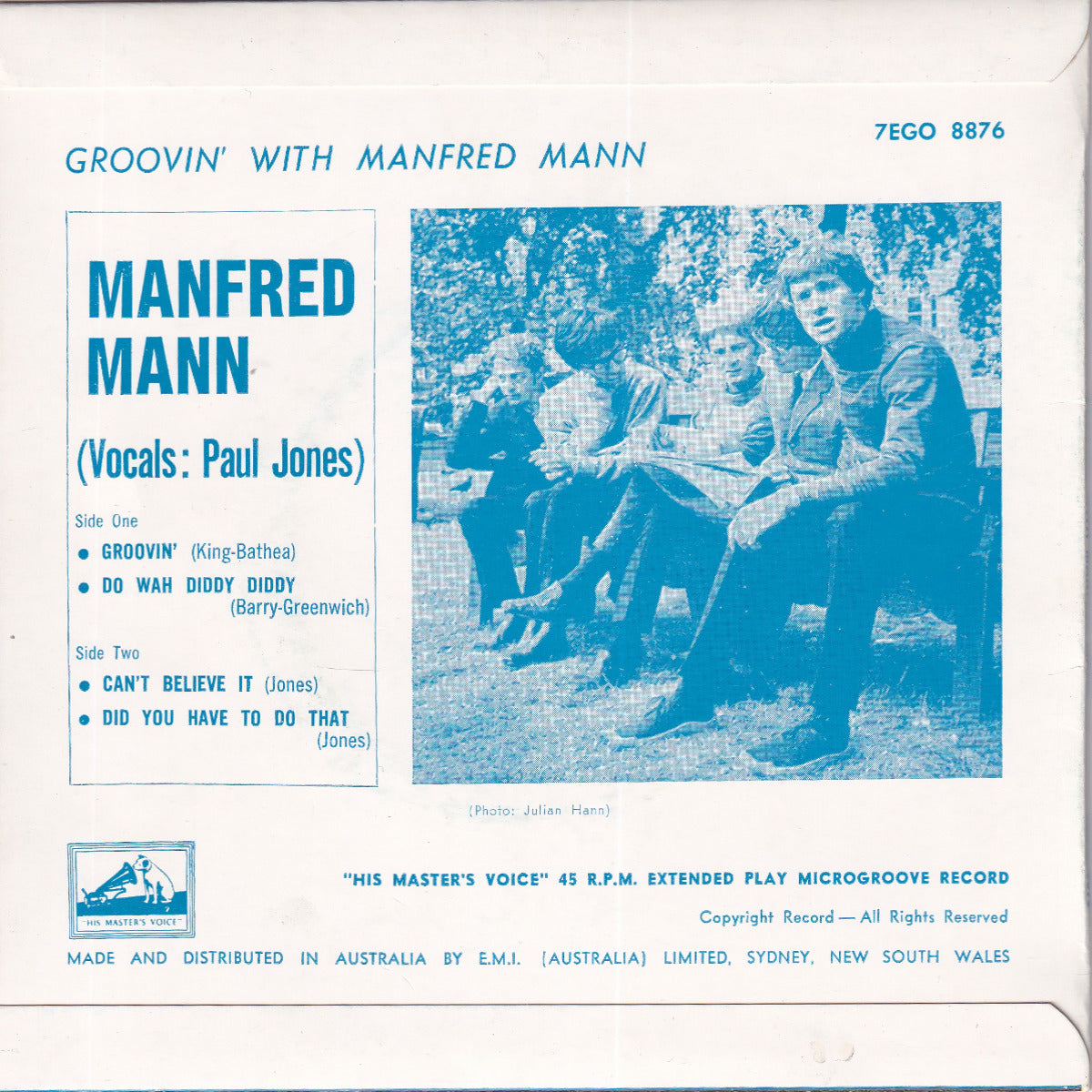 Groovin' With Manfred Mann - Image 2
