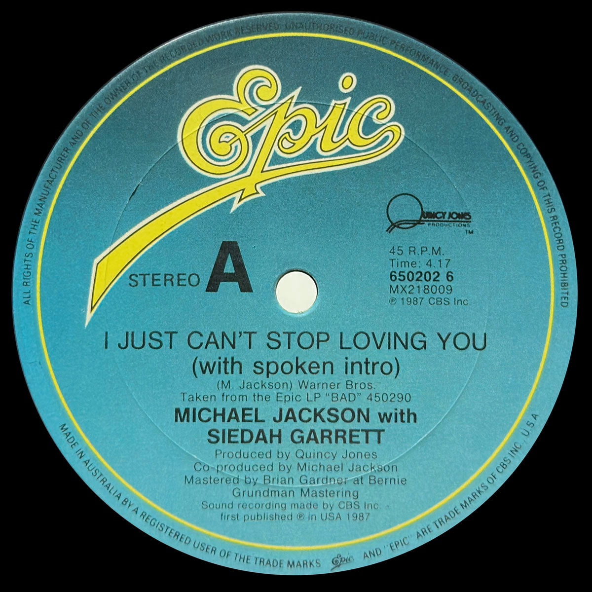 I Just Can't Stop Loving You - Image 3
