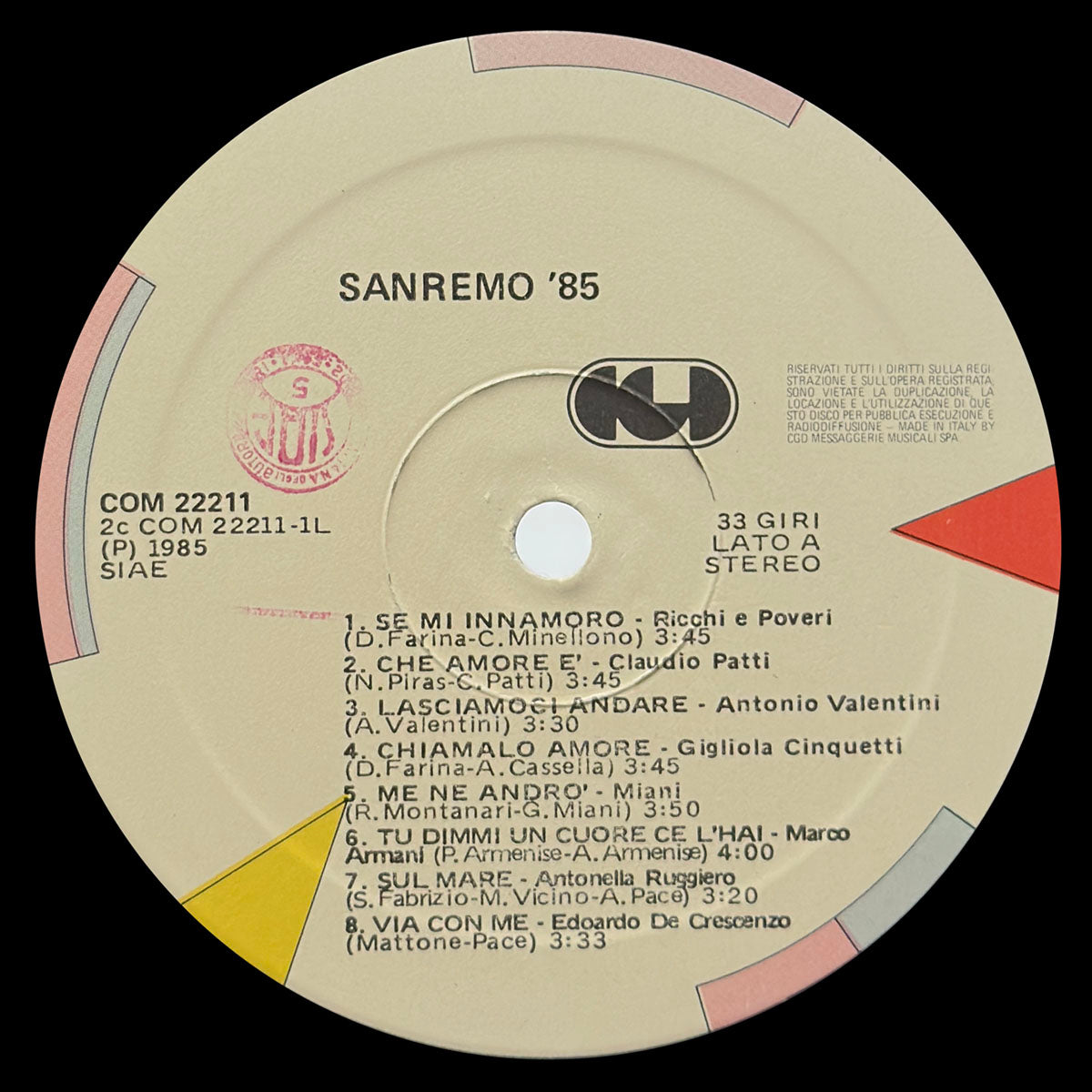 Sanremo '85 - 30 successi - Image 3