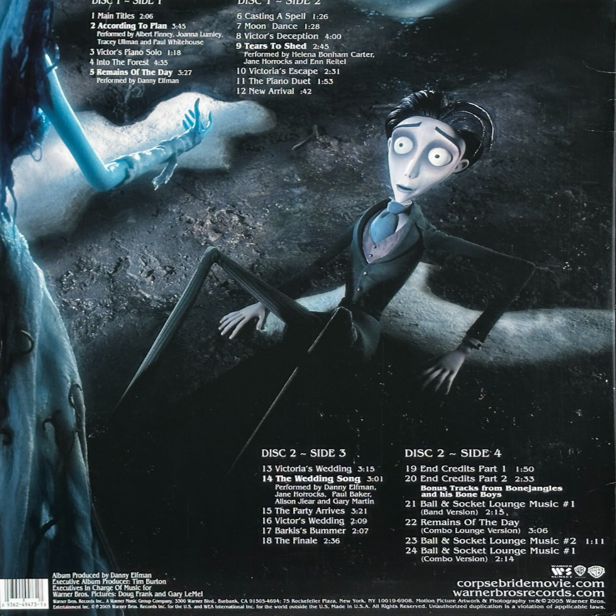 Tim Burton's Corpse Bride (Original Motion Picture Soundtrack) - Image 2