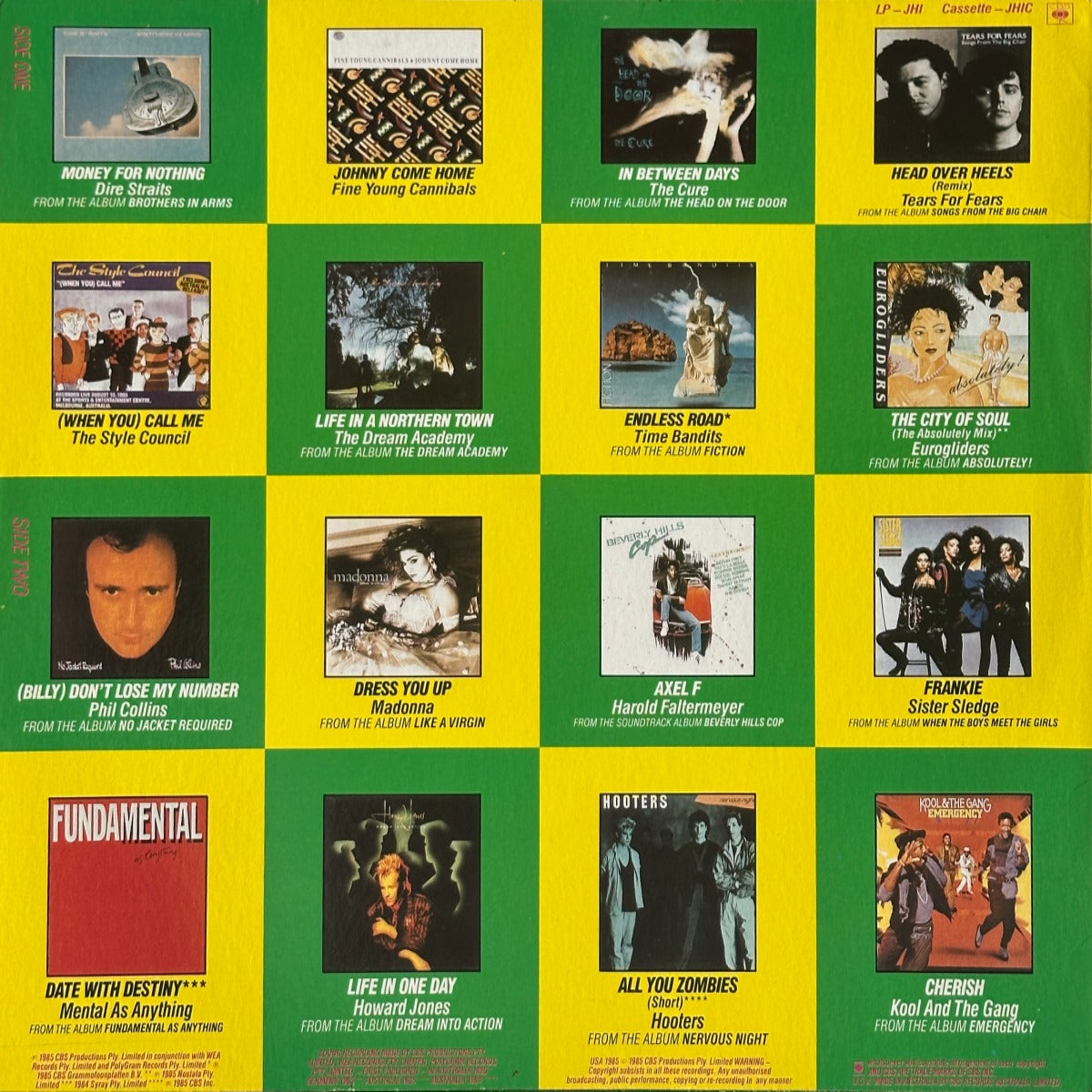 Just Hits '85-'86 - Image 2
