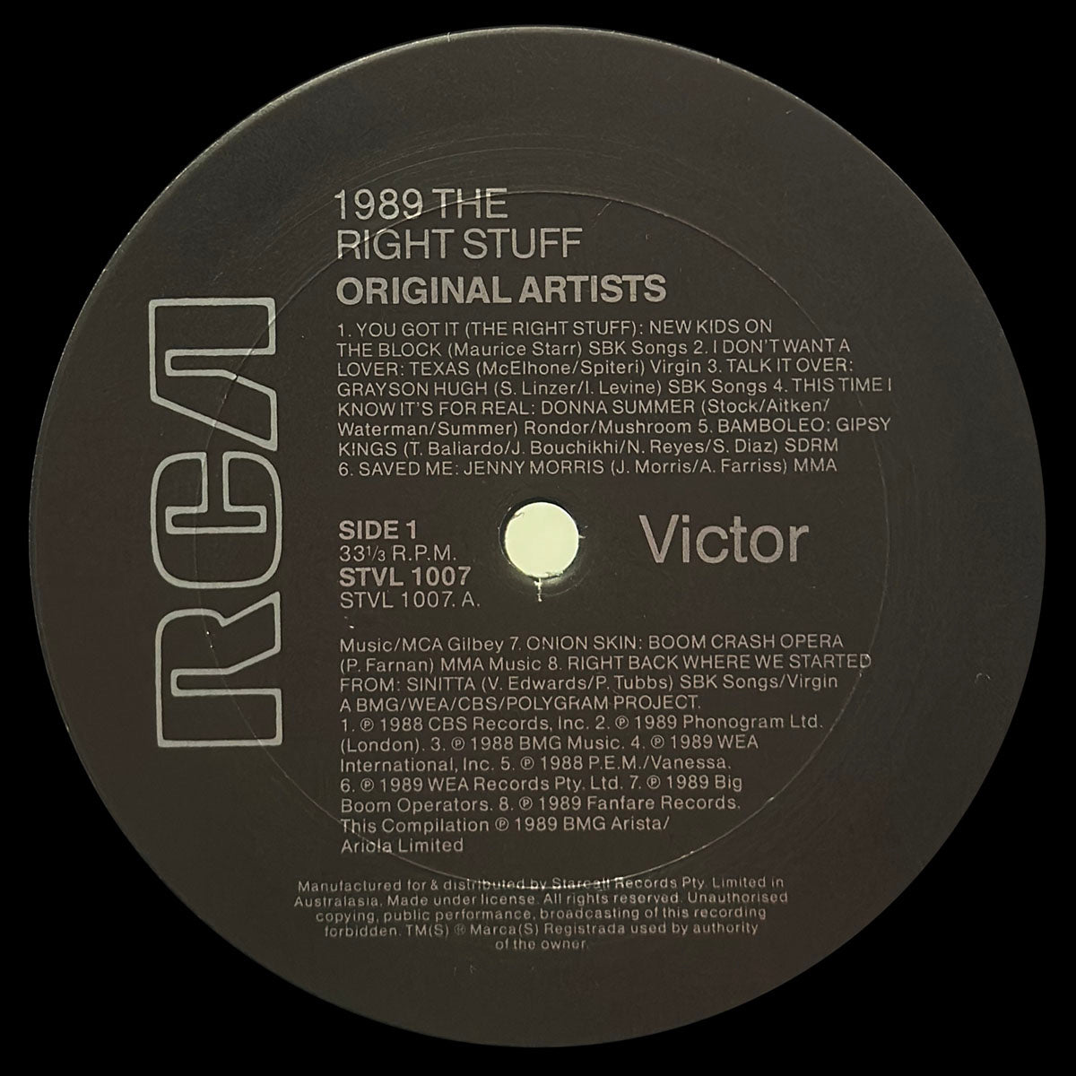 1989 The Right Stuff - Image 3