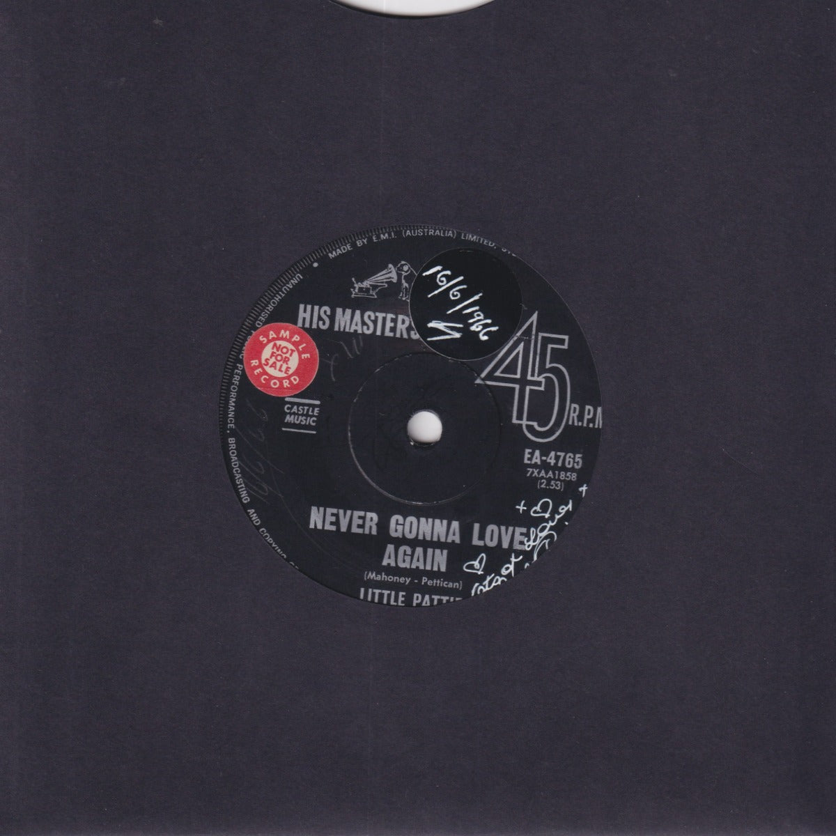 Never Gonna Love Again - Image 1