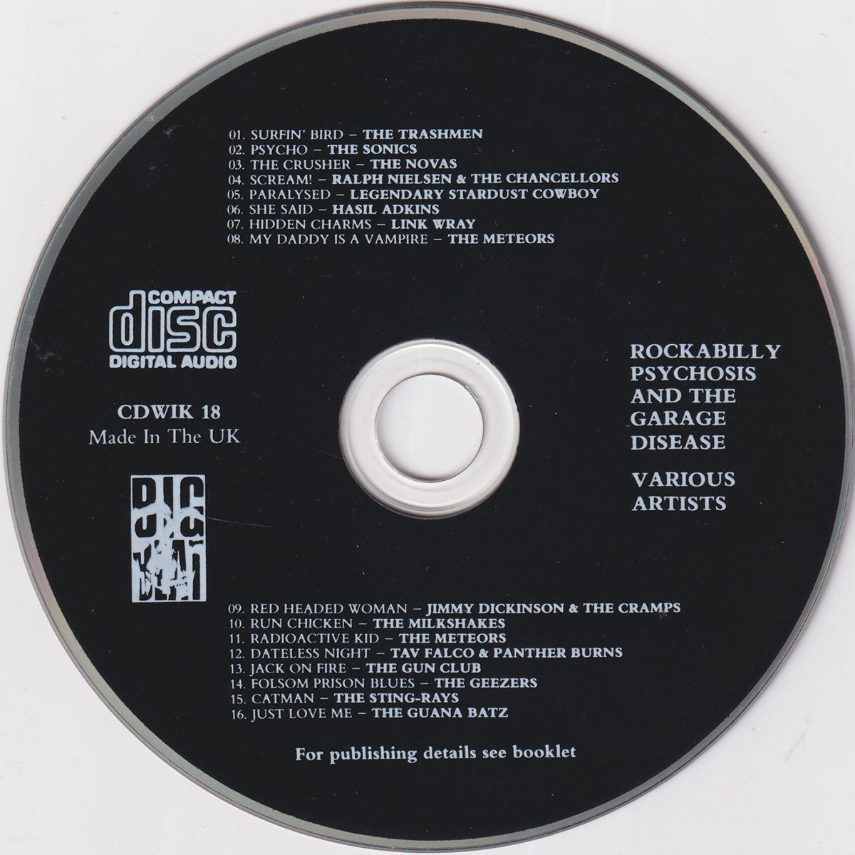 Rockabilly Psychosis And The Garage Disease - Image 3