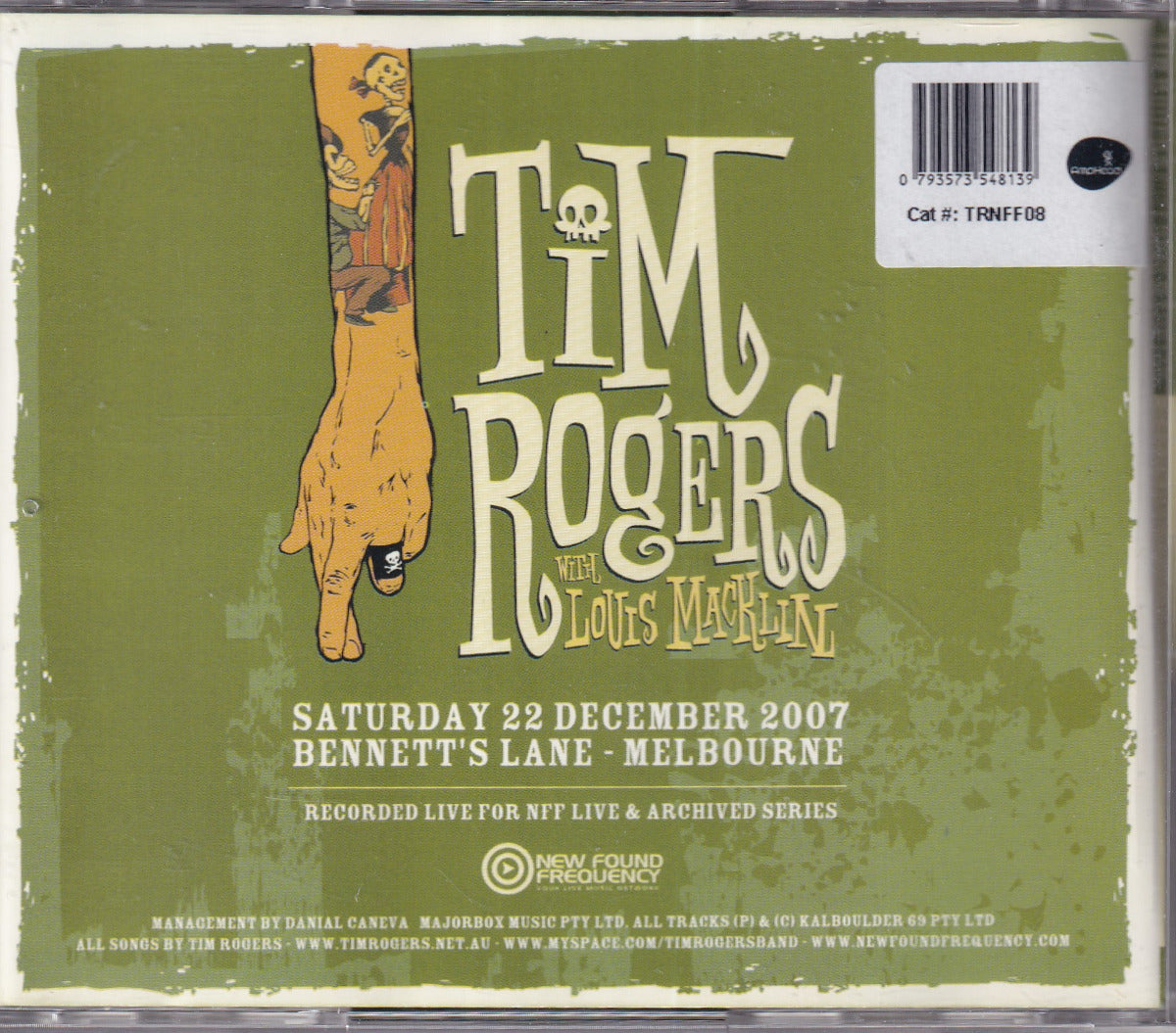 The Reprobates Agreement Tour (Sun 23 Dec 2007 - Bennett's Lane - Melbourne) - Image 2