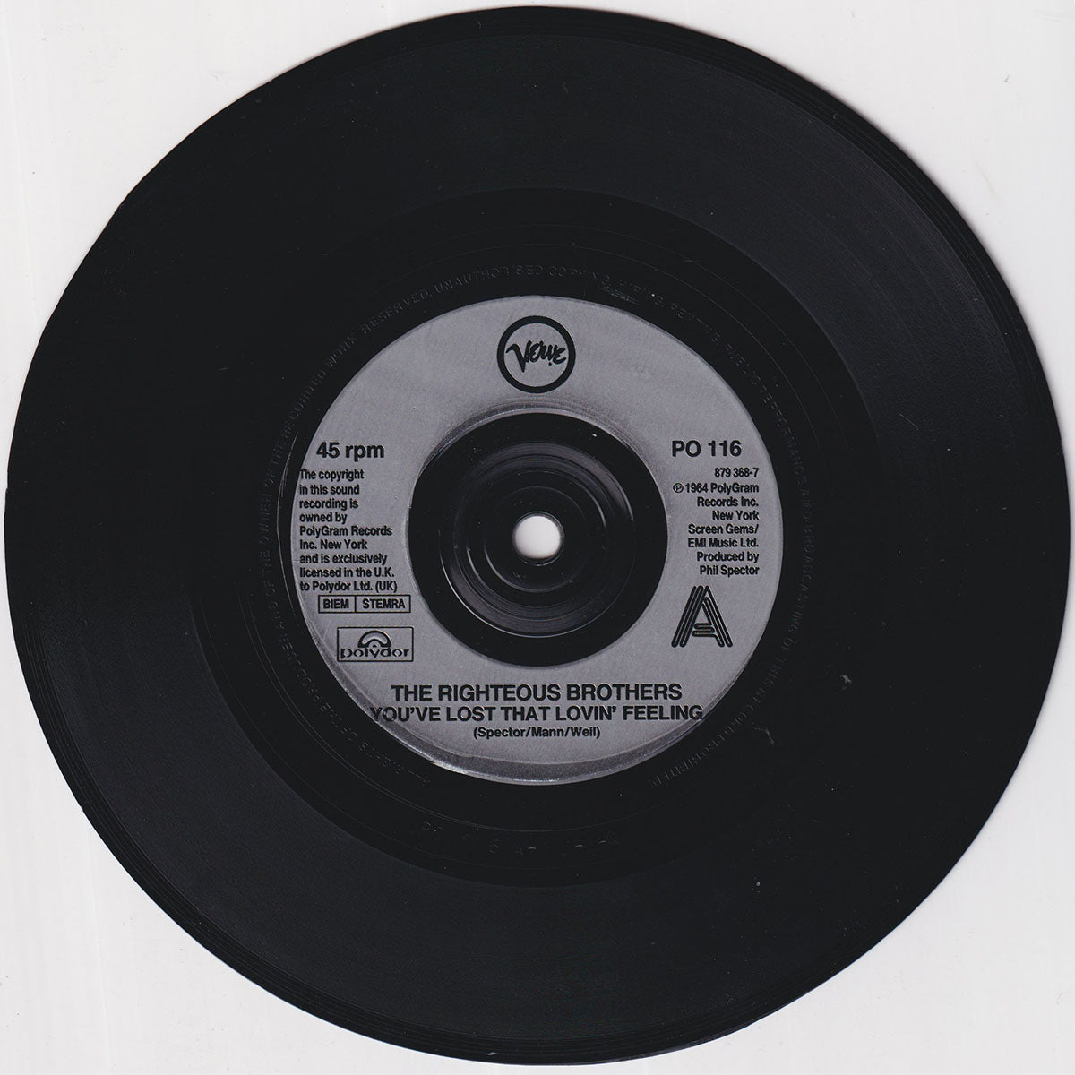 You've Lost That Lovin' Feeling / Ebb Tide - Image 3