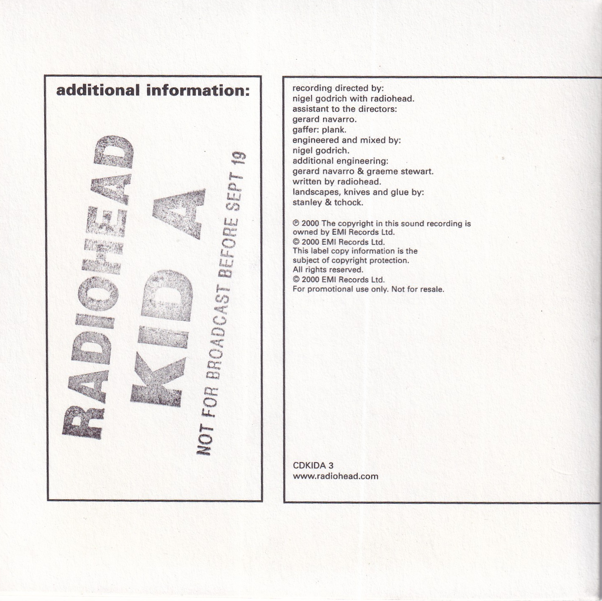Kid A - Image 1