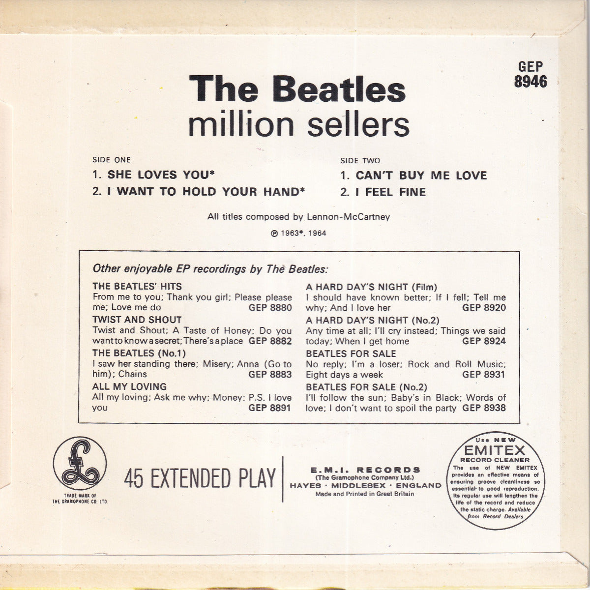The Beatles' Million Sellers - Image 2