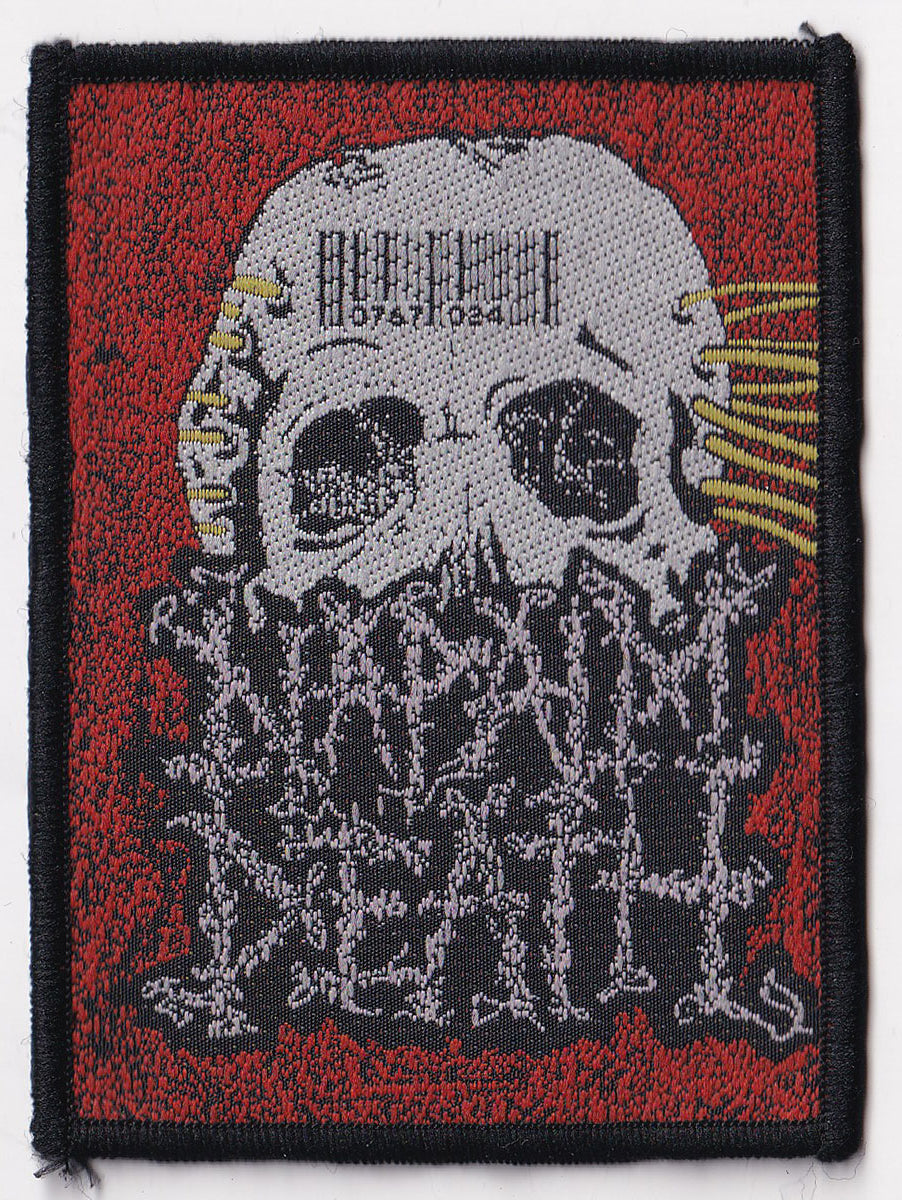 'Barcode Skull' Patch