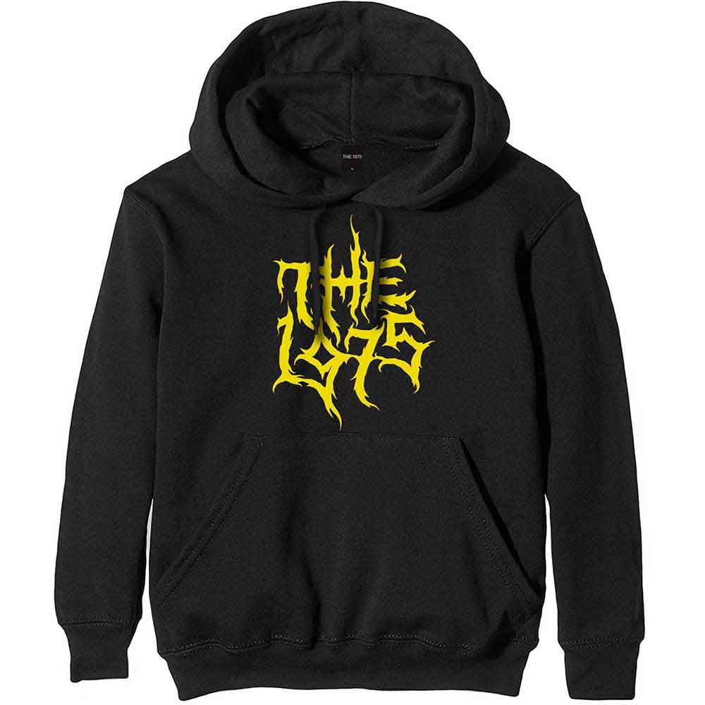 Gold Metal Logo Hoodie