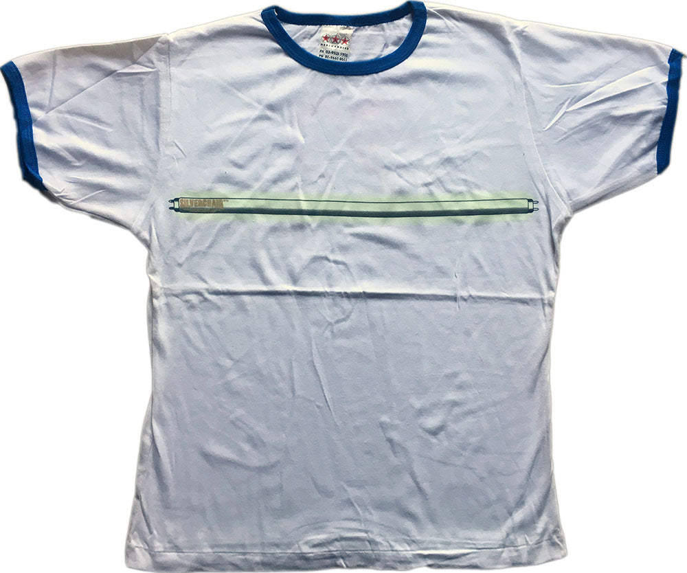 Glow In The Dark Flouro Tube Design 1999 Oz Tour Girls White T-Shirt
