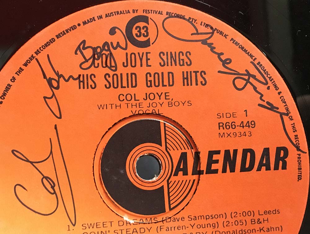 Col Joye Sings His Solid Gold Hits