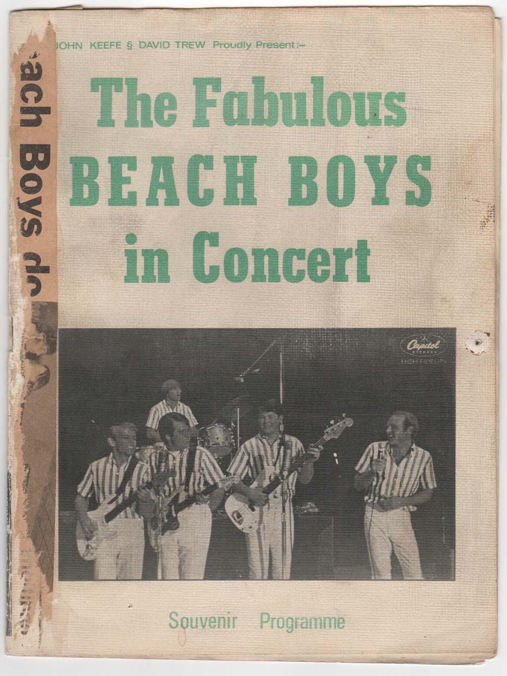 1970 Australia & New Zealand Tour Program