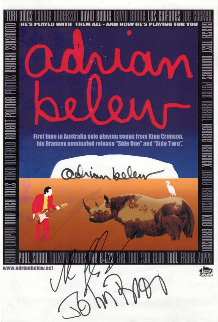 2006 Australian Tour Mini-Poster