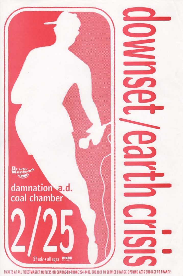 25th February 1997 Gig Poster