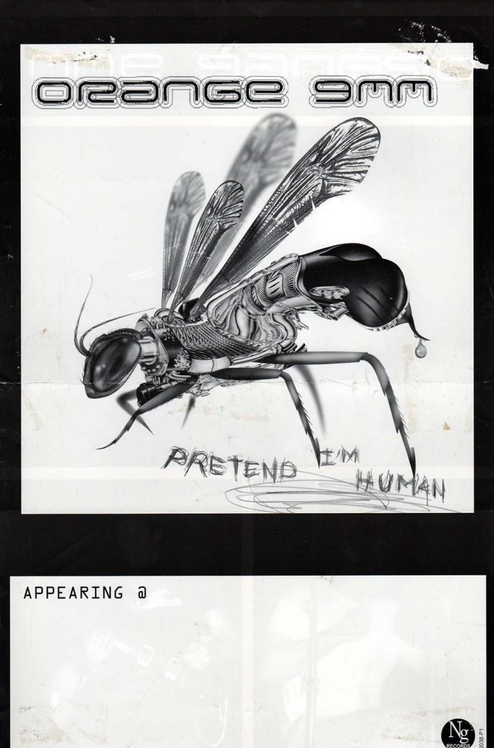 Pretend I'm Human Era Double-Sided Gig Poster