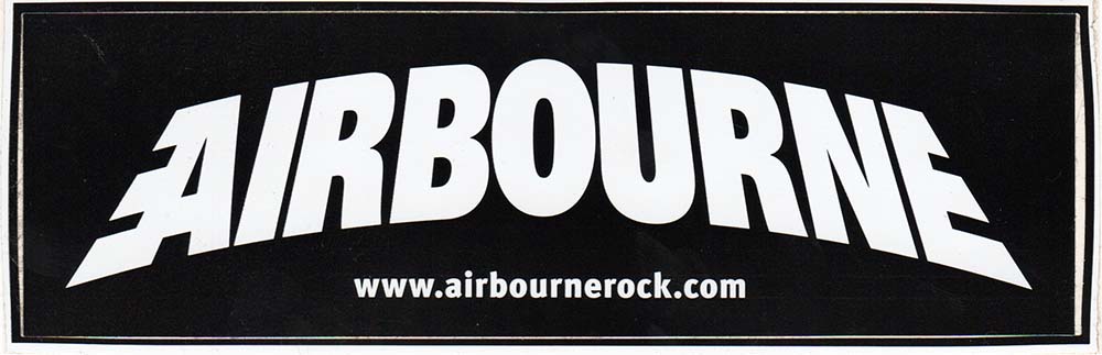 Runnin' Wild Era Band Logo Sticker
