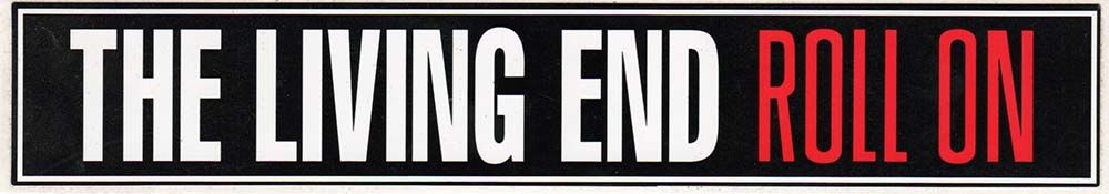 Roll On' Single Promo Sticker