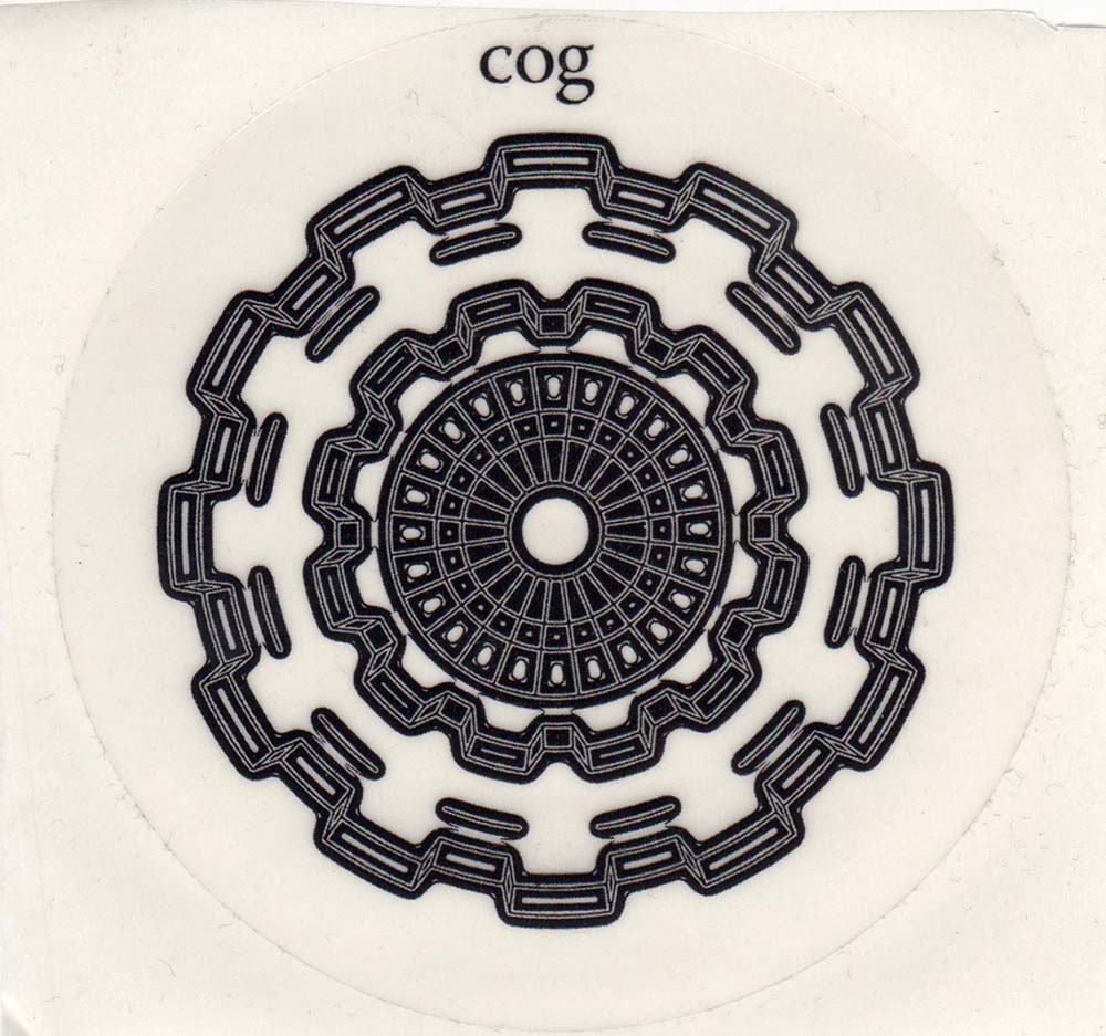 Cog Image Sticker