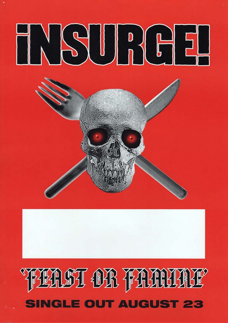 Feast Or Famine Album / Blank Gig Poster