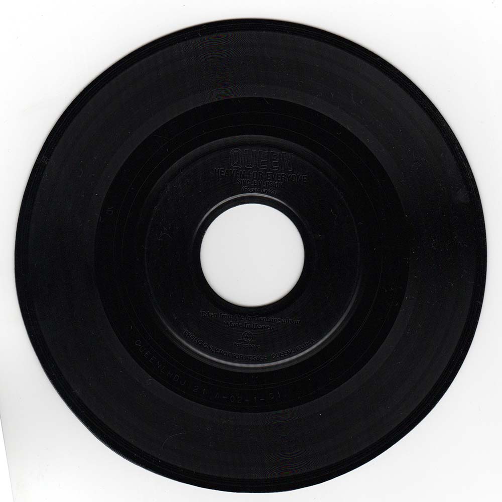 Heaven For Everyone Jukebox Only Promo Pack