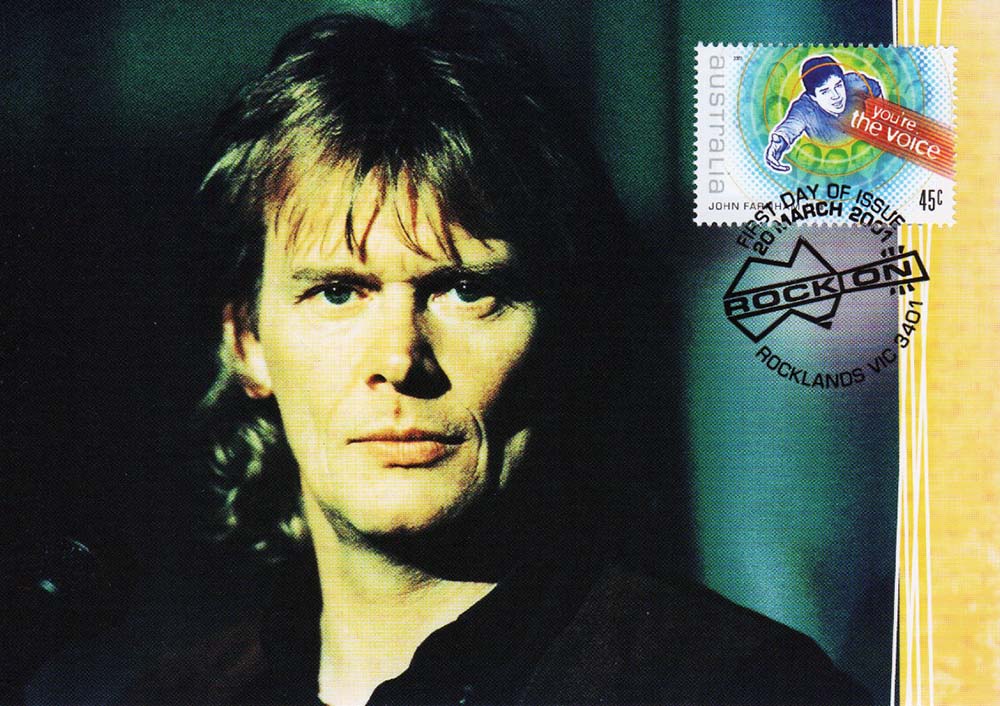 Rock Australia Series First Day Issue Stamp & Postcard