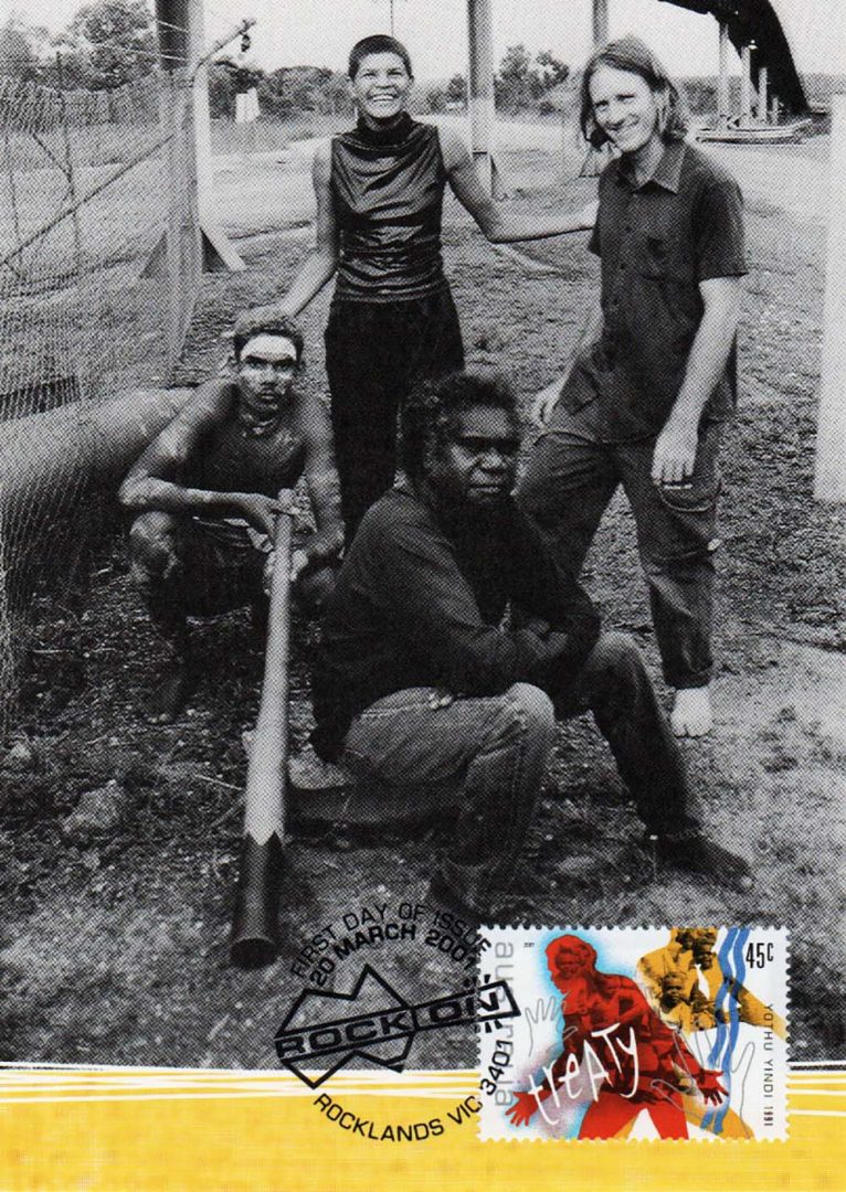 Rock Australia Series First Day Issue Stamp & Postcard