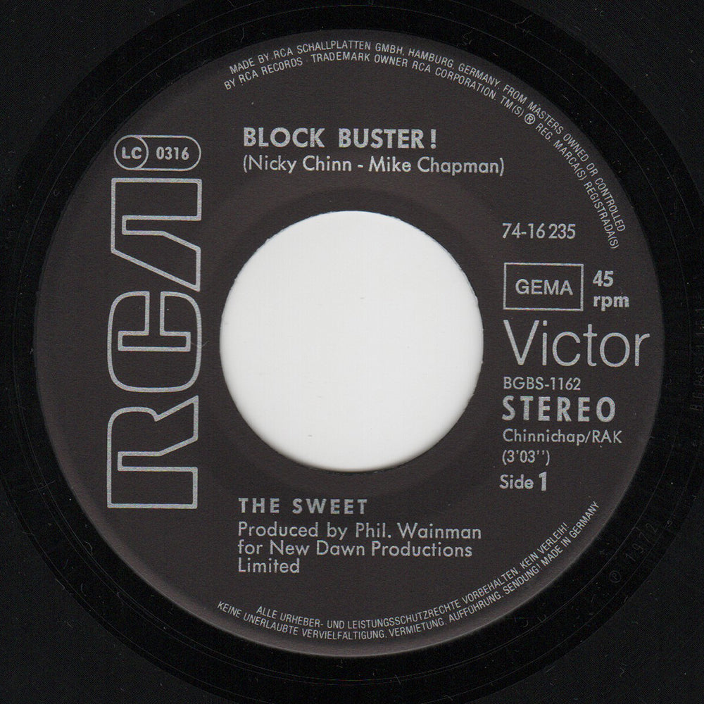 Block Buster / Need A Lot Of Lovin'