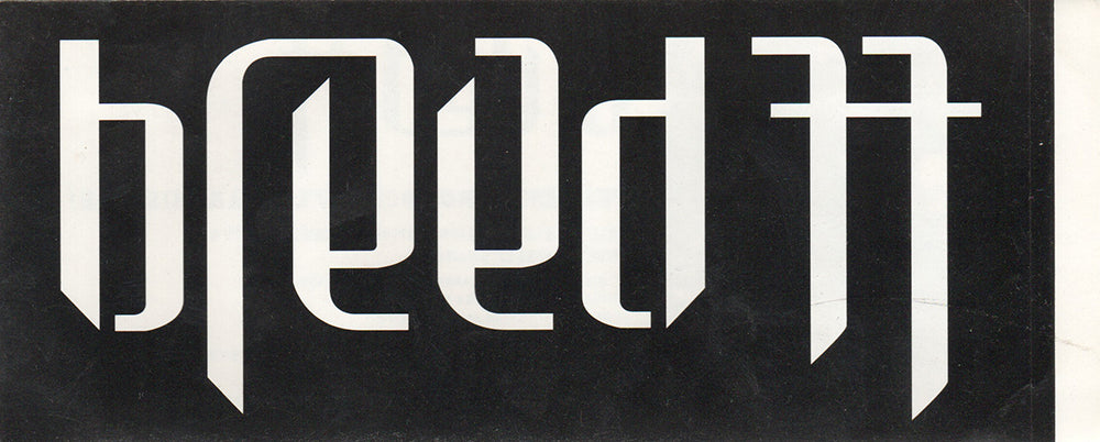 Breed 77' Album Sticker