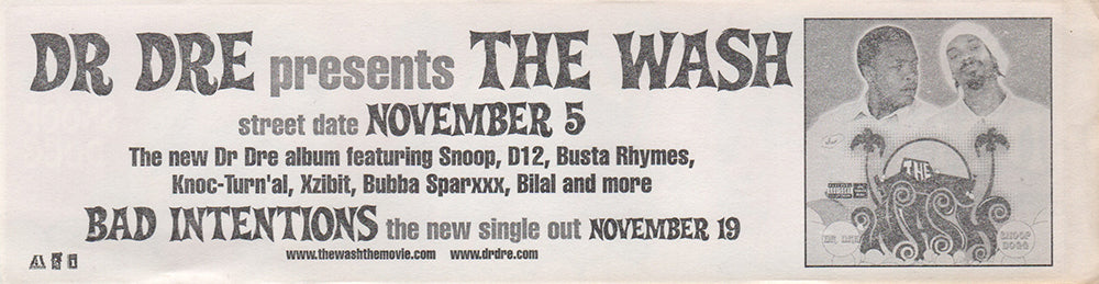 The Wash' Sticker