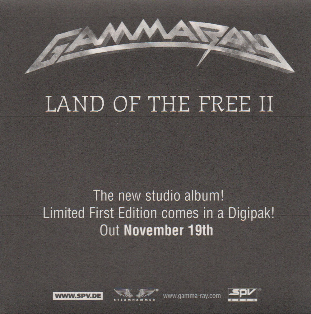Land Of The Free II' Album Sticker