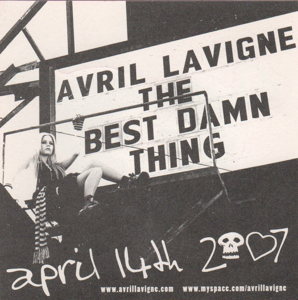 The Best Damn Thing' Sticker