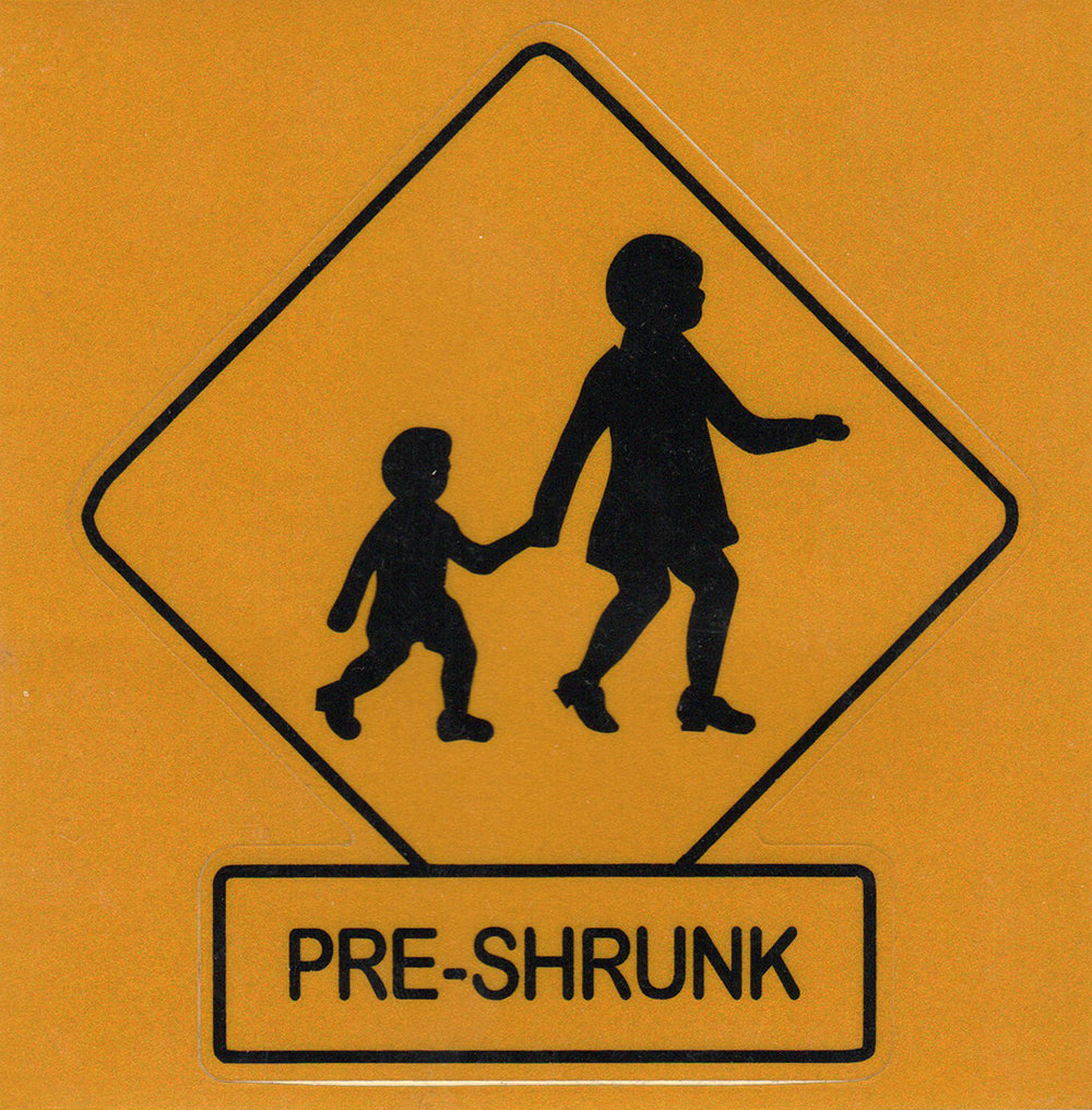 Triple A Side' Street Sign Sticker