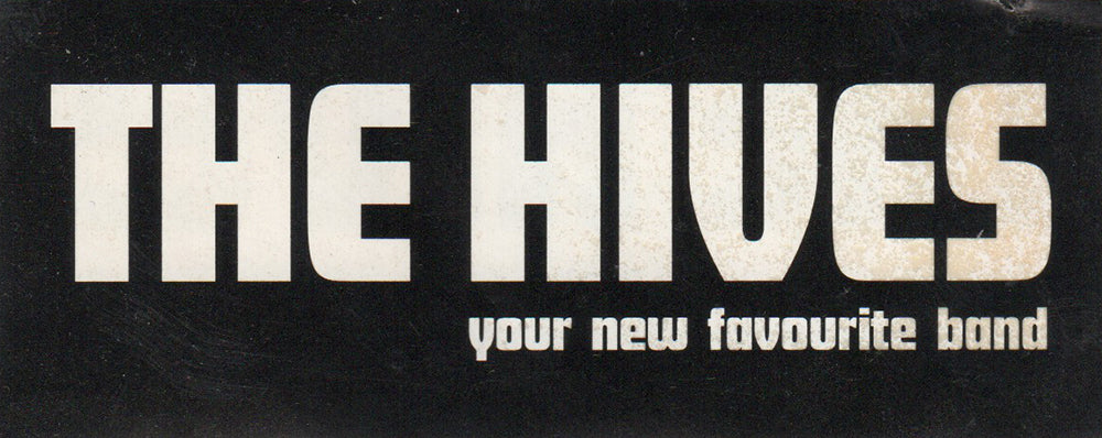 Your New Favourite Band' Sticker