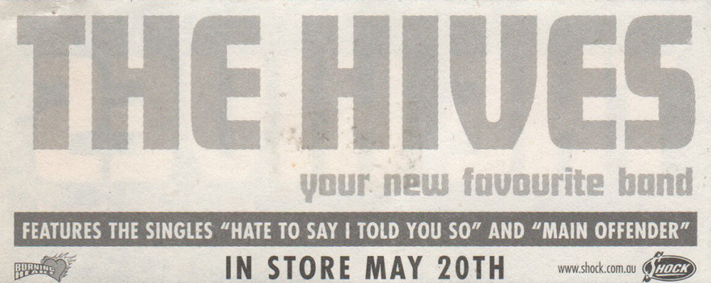 Your New Favourite Band' Sticker