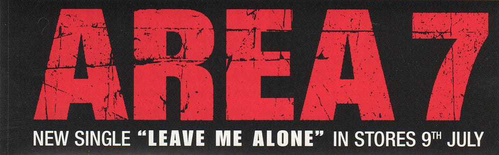 Leave Me Alone' Single Sticker